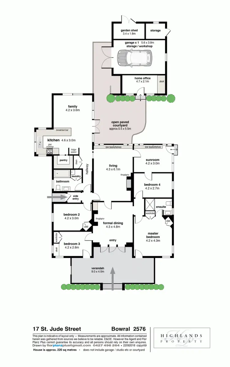 Floorplan of Homely house listing, 17 St Jude Street, Bowral NSW 2576