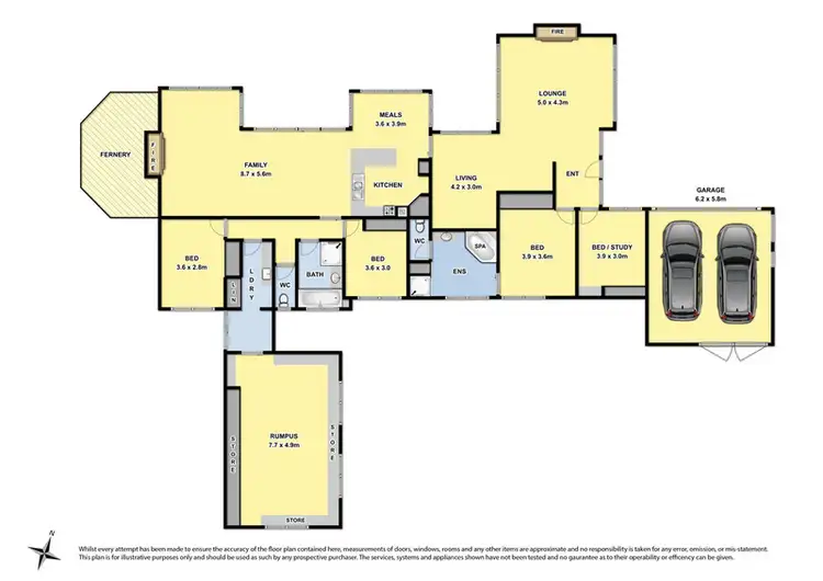 Floorplan of Homely rural property listing, 46 Yorkshire Close, Batesford VIC 3213