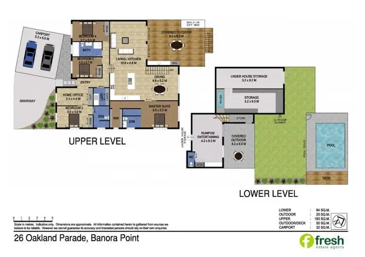 Floorplan of Homely house listing, 26 Oakland Parade, Banora Point NSW 2486
