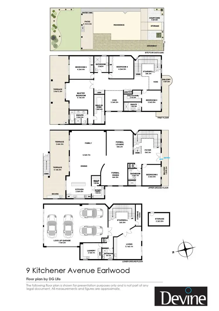 Floorplan of Homely house listing, 9 Kitchener Avenue, Earlwood NSW 2206