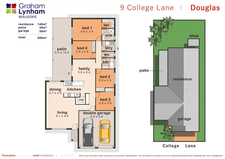 Floorplan of Homely house listing, 9 College Lane, Douglas QLD 4814