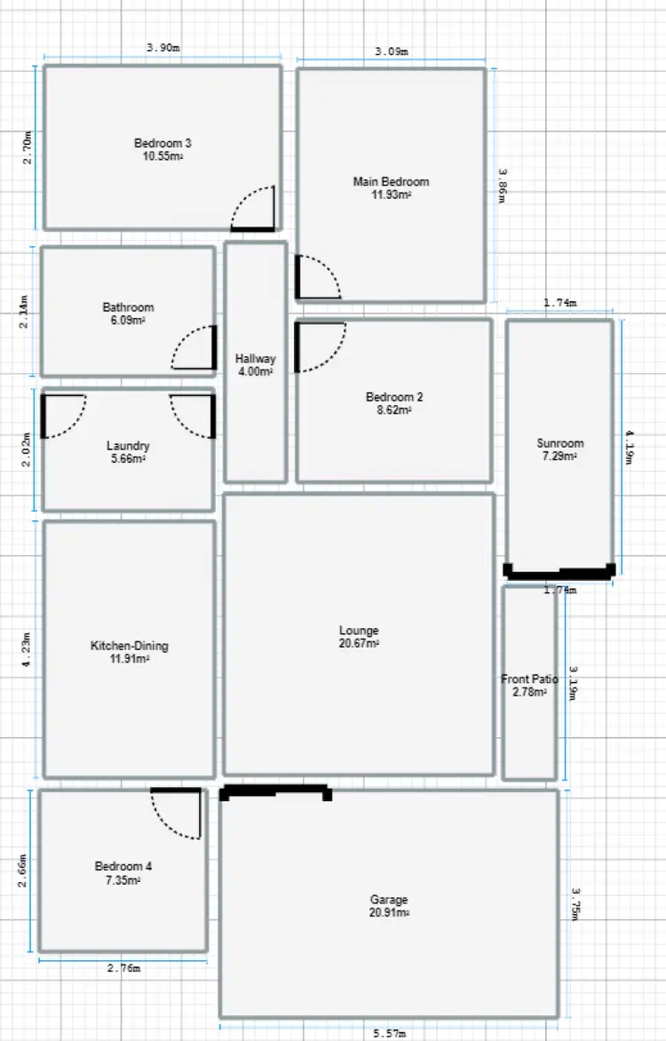 Floorplan of Homely house listing, 173 Brisbane Road, Monkland QLD 4570
