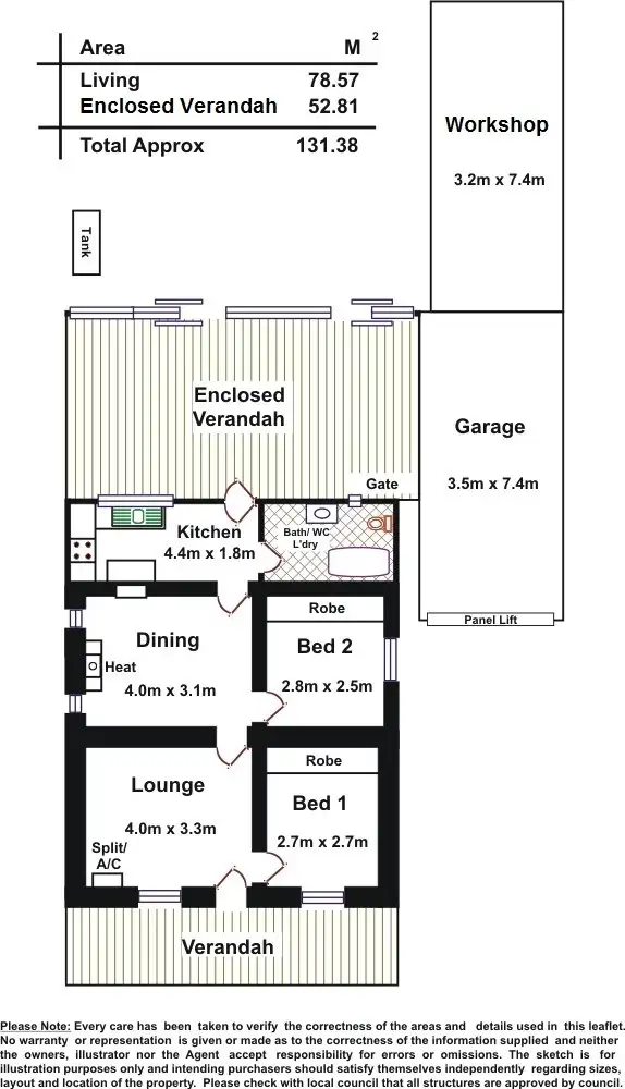 Floorplan of Homely house listing, Address available on request