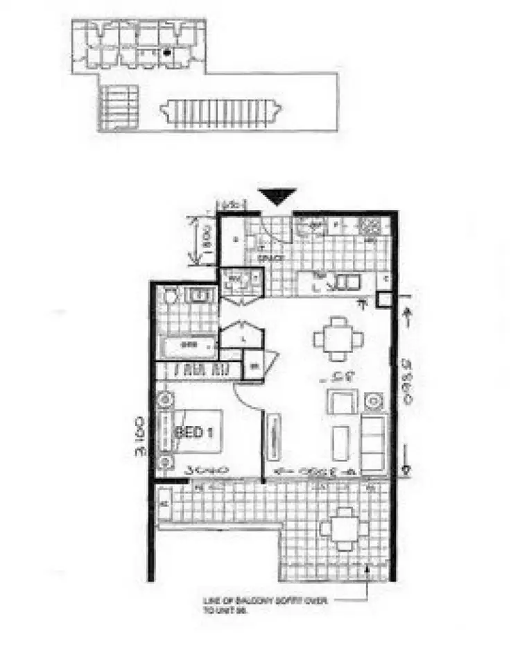 Floorplan of Homely apartment listing, 56/26 Donkin Street, West End QLD 4101