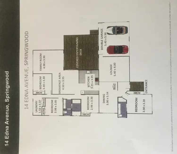 Floorplan of Homely house listing, 14 Edna Avenue, Springwood NSW 2777