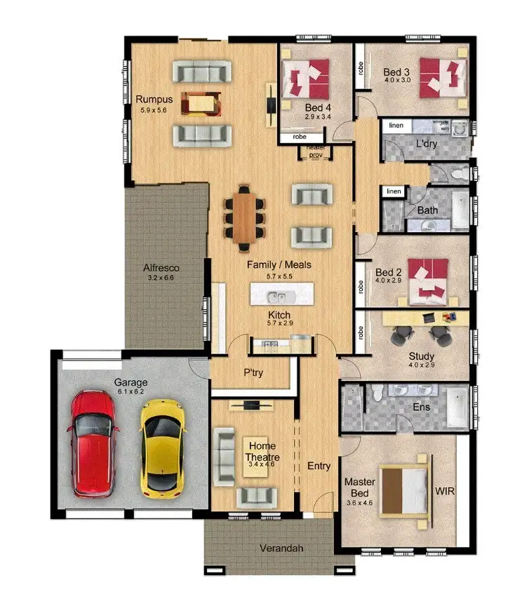 Floorplan of Homely house listing, Lot 151 Juniper Boulevard, Virginia SA 5120