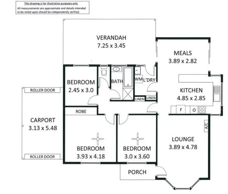 Floorplan of Homely house listing, 1/9 View Avenue, Seaton SA 5023