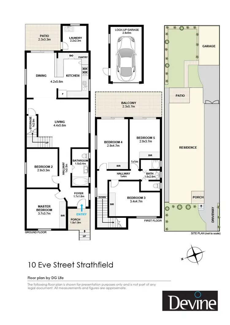 Floorplan of Homely house listing, 10 Eve Street, Strathfield NSW 2135