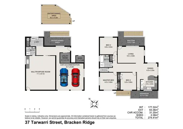 Floorplan of Homely house listing, 37 Tarwarri Street, Bracken Ridge QLD 4017