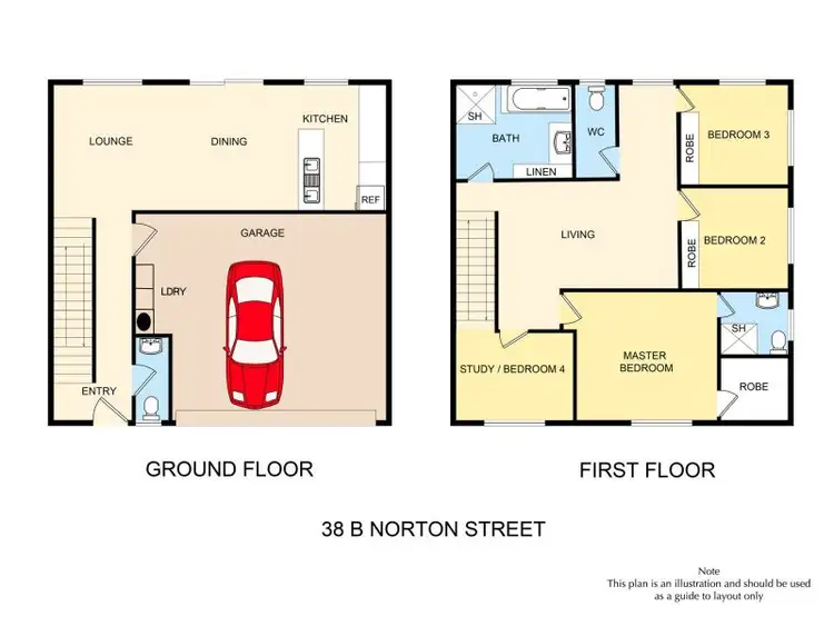 Floorplan of Homely house listing, 38b Norton Drive, Shailer Park QLD 4128
