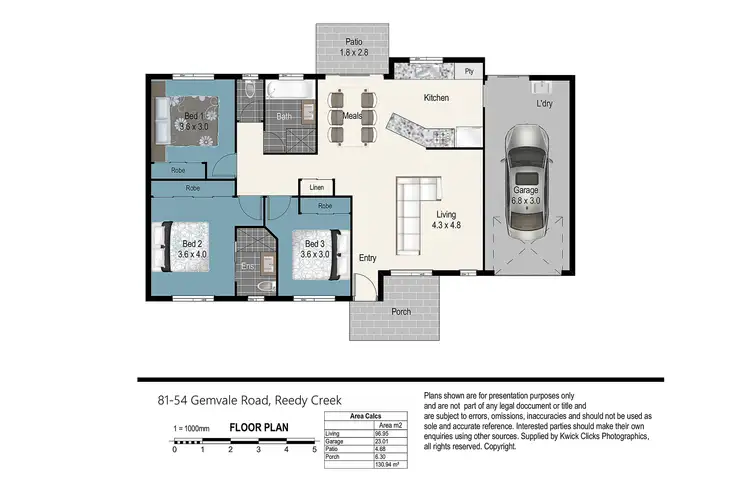 Floorplan of Homely townhouse listing, 81/54 Gemvale Road, Reedy Creek QLD 4227