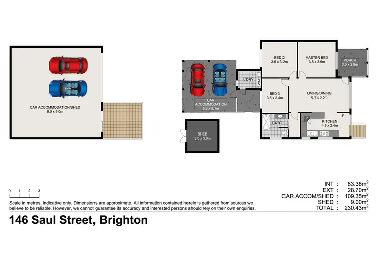 Floorplan of Homely house listing, 146 Saul Street, Brighton QLD 4017