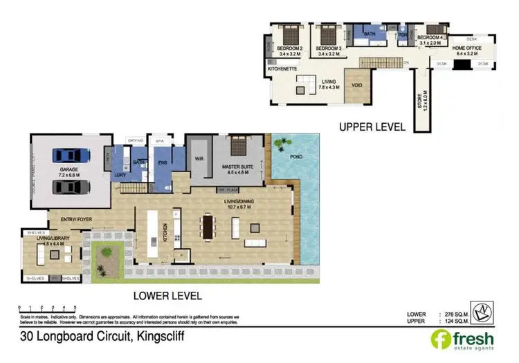 Floorplan of Homely house listing, 30 Longboard Cct, Kingscliff NSW 2487