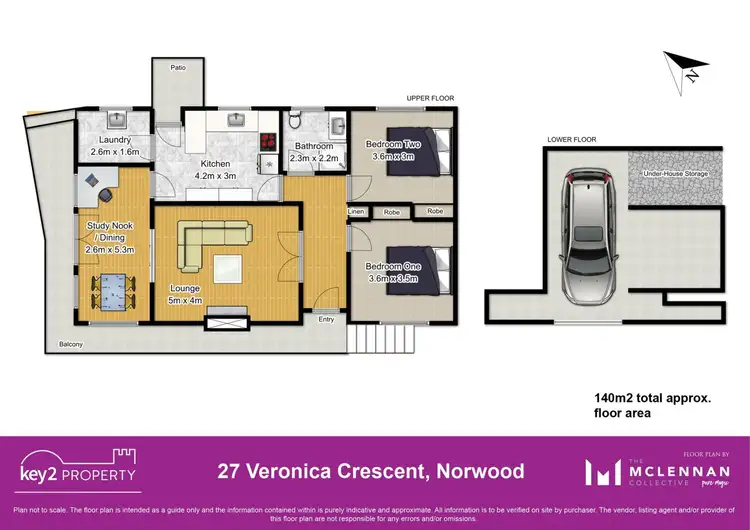 Floorplan of Homely house listing, 27 Veronica Crescent, Norwood TAS 7250