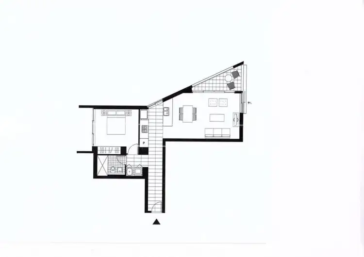 Floorplan of Homely apartment listing, 13/3 King Street, Newcastle NSW 2300