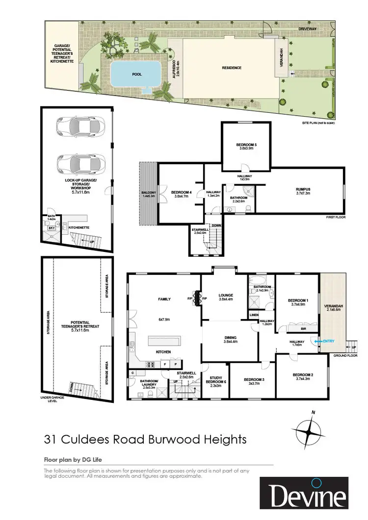 Floorplan of Homely house listing, 31 Culdees Road, Burwood Heights NSW 2136