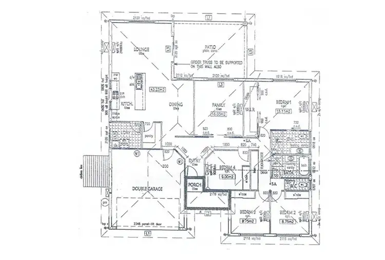 Floorplan of Homely house listing, 50 Booyong Drive, Mount Sheridan QLD 4868