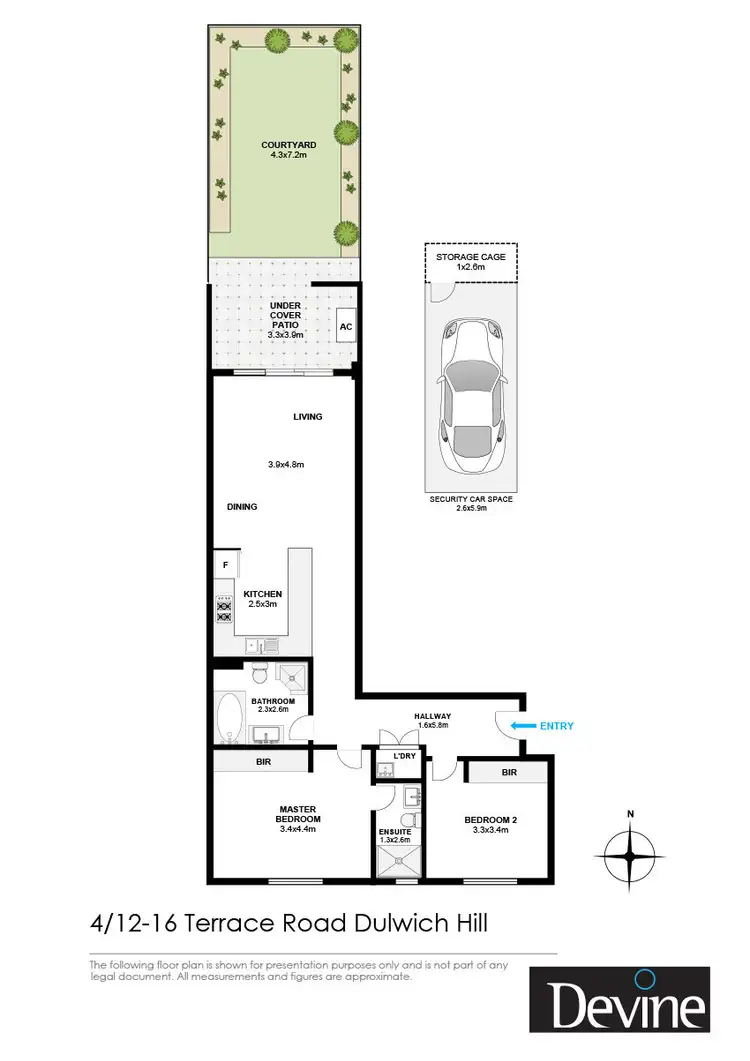 Floorplan of Homely apartment listing, 4/12-16 Terrace Road, Dulwich Hill NSW 2203
