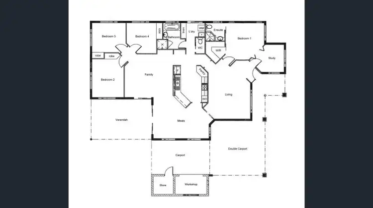 Floorplan of Homely house listing, 11 Ormiston Court, Gunn NT 832