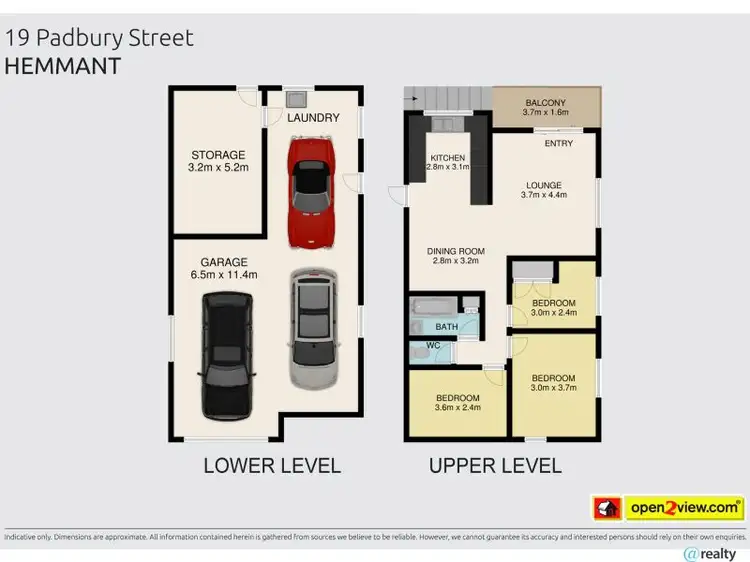 Floorplan of Homely house listing, 19 Padbury Street, Hemmant QLD 4174
