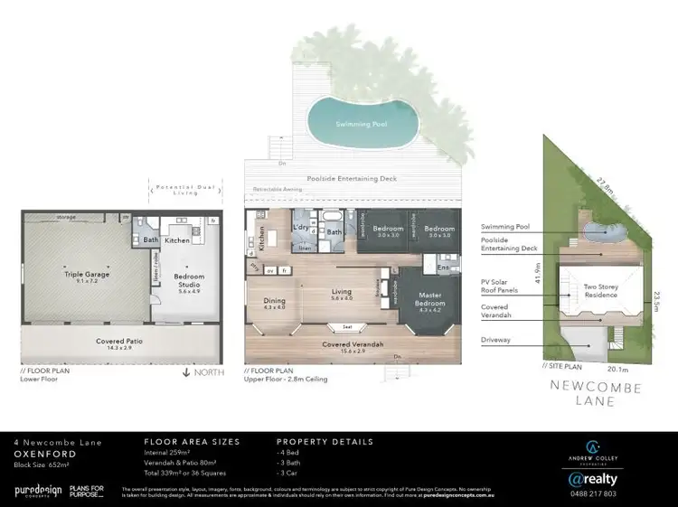 Floorplan of Homely house listing, 4 Newcombe Lane, Oxenford QLD 4210