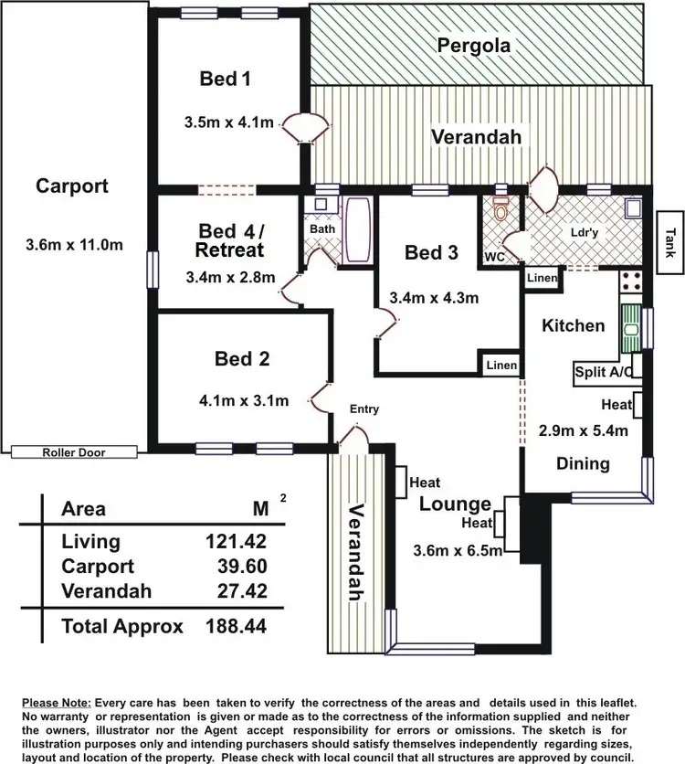 Floorplan of Homely house listing, Address available on request