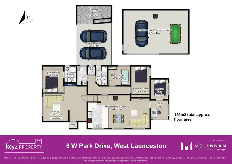 Floorplan of Homely house listing, 6 West Park Drive, West Launceston TAS 7250