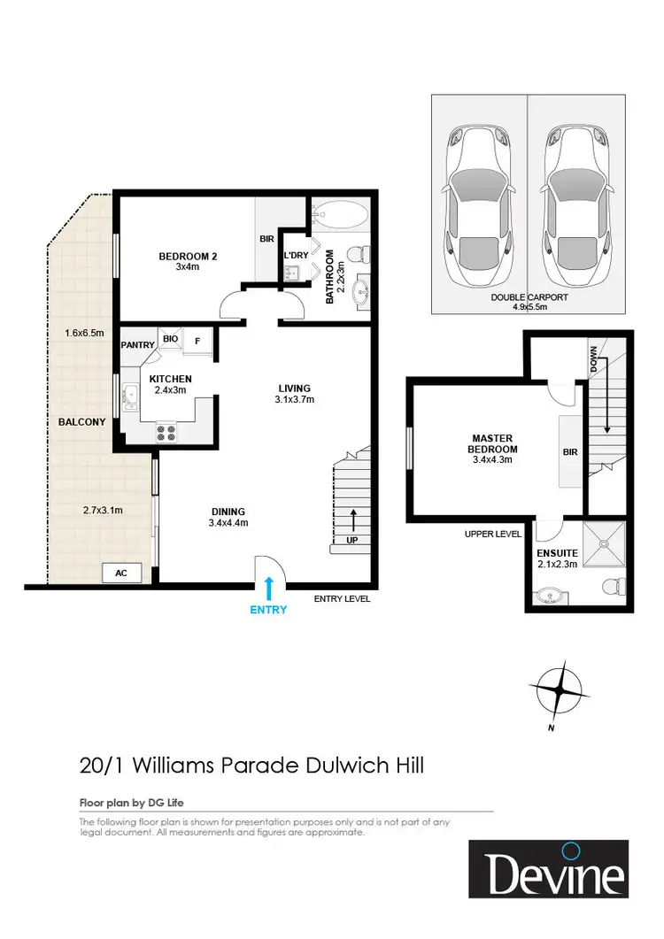 Floorplan of Homely apartment listing, 20/1 Williams Parade, Dulwich Hill NSW 2203