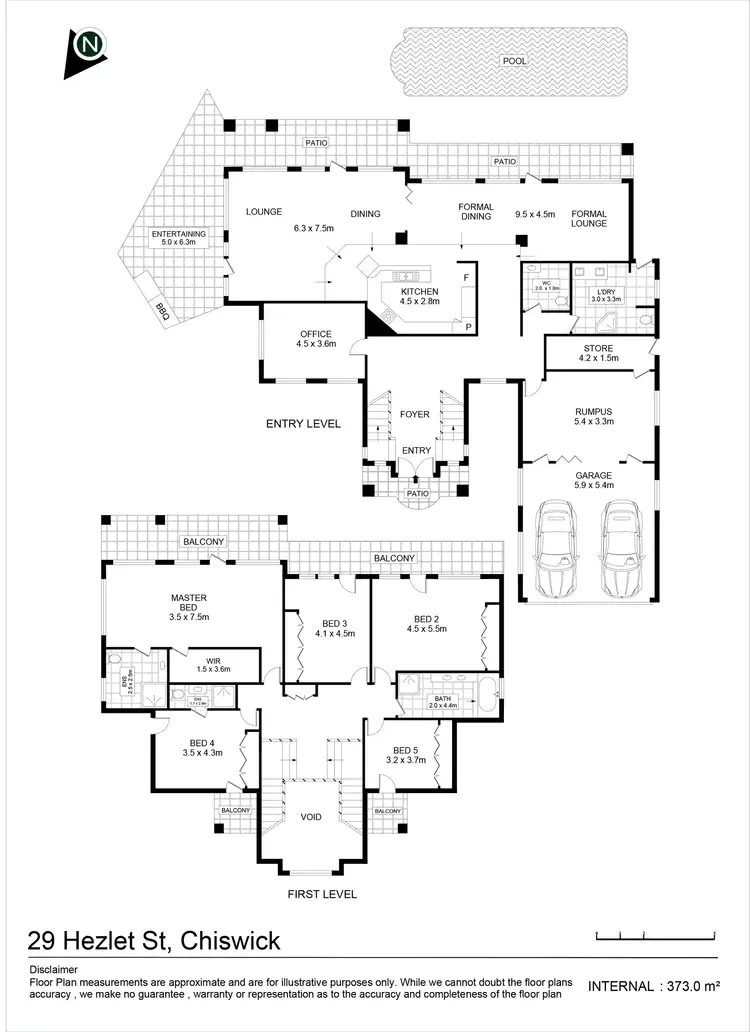 Floorplan of Homely house listing, 29 Hezlet Street, Chiswick NSW 2046