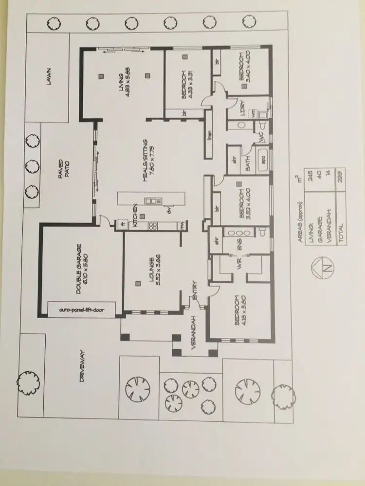 Floorplan of Homely house listing, 30 Faulding Avenue, Munno Para SA 5115