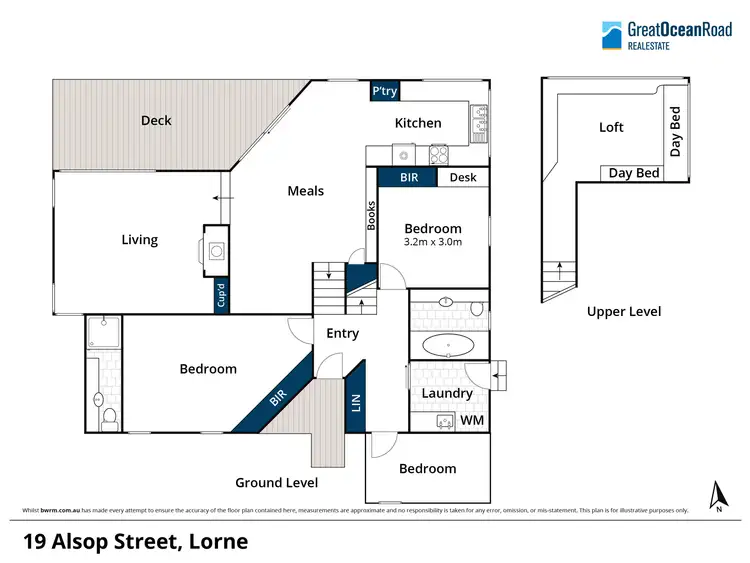 Floorplan of Homely house listing, 19 Alsop Street, Lorne VIC 3232