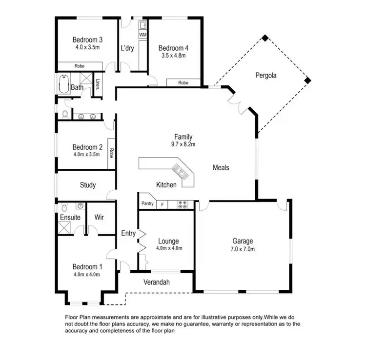 Floorplan of Homely house listing, 15 Bellevale Court, Mount Gambier SA 5290
