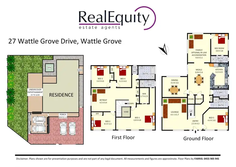 Floorplan of Homely house listing, 27 Wattle Grove Drive, Wattle Grove NSW 2173