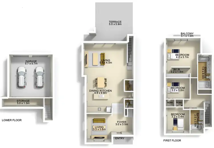 Floorplan of Homely house listing, 54/120 Daruga Ave, Pemulwuy NSW 2145