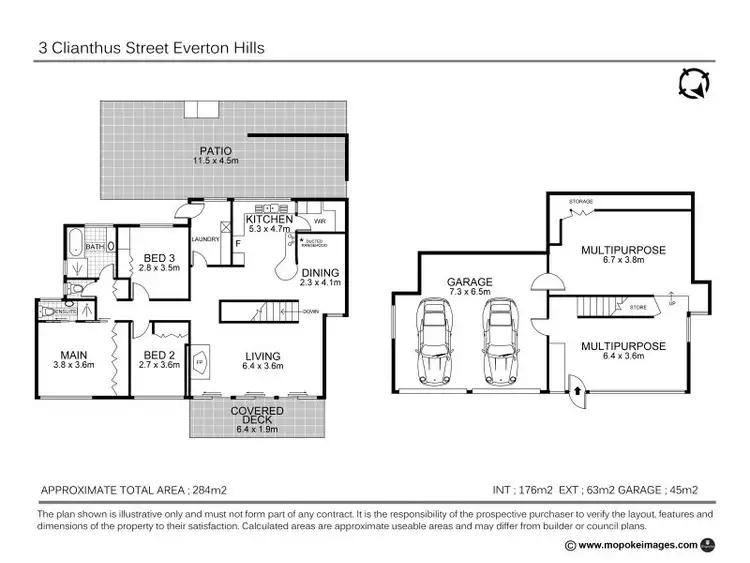 Floorplan of Homely house listing, 3 Clianthus Street, Everton Hills QLD 4053