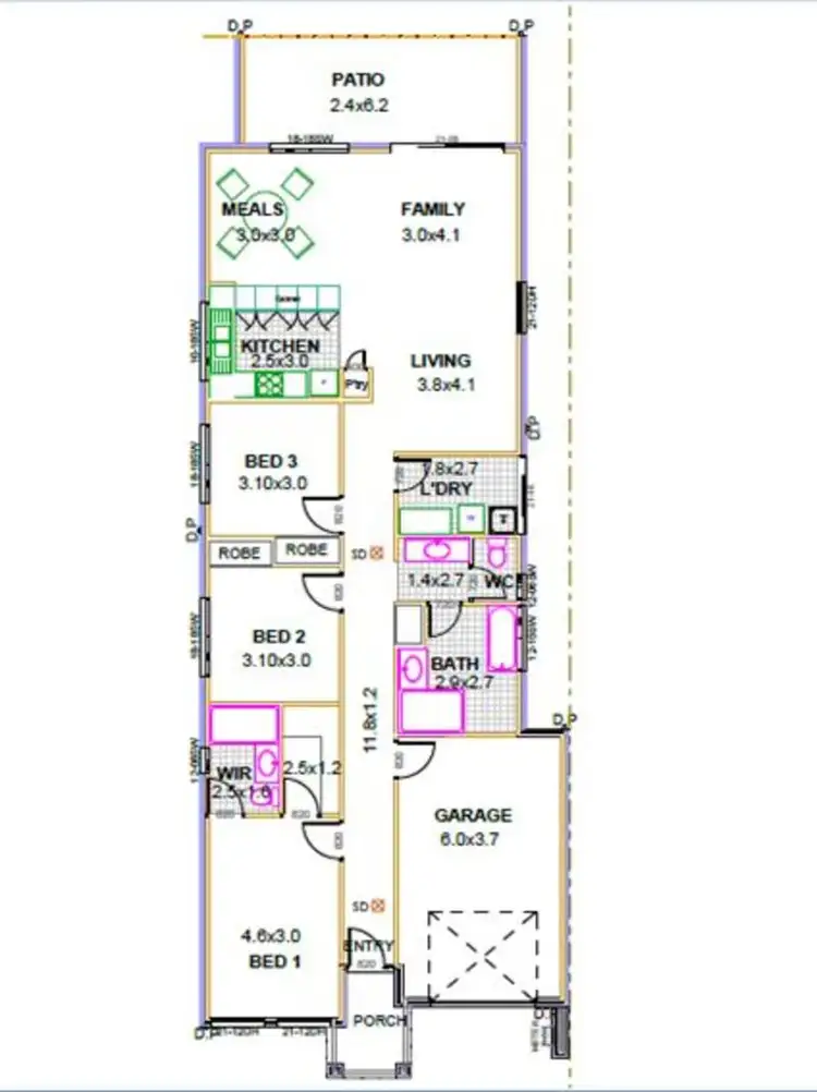 Floorplan of Homely house listing, 16 Day Street, Sturt SA 5047