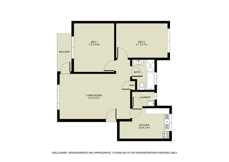 Floorplan of Homely apartment listing, 11/112 Homer St, Earlwood NSW 2206