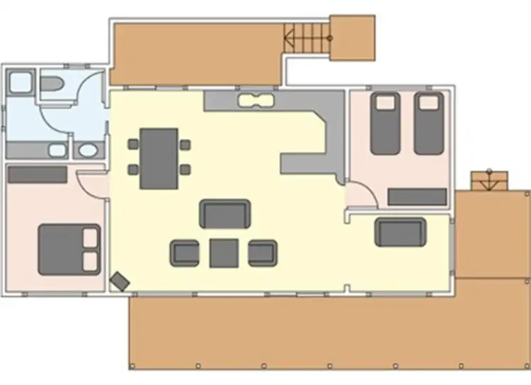 Floorplan of Homely house listing, 12 Streeton - Couran Cove Resort, South Stradbroke QLD 4216