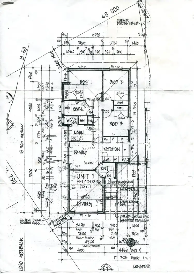 Floorplan of Homely semi-detached listing, 15C Mellows Place, Padbury WA 6025