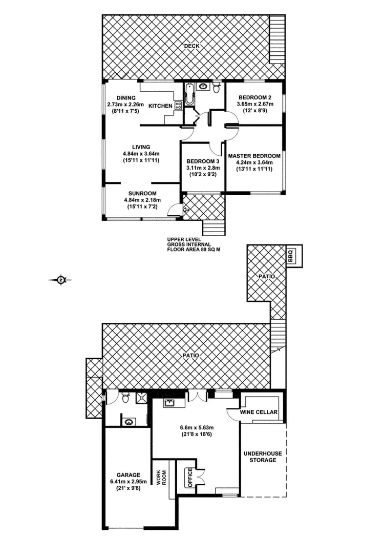 Floorplan of Homely house listing, 17 Rutherford St, Stafford Heights QLD 4053