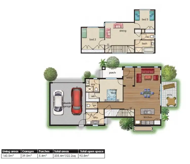 Floorplan of Homely townhouse listing, 7/160 Warrandyte Road, Ringwood North VIC 3134