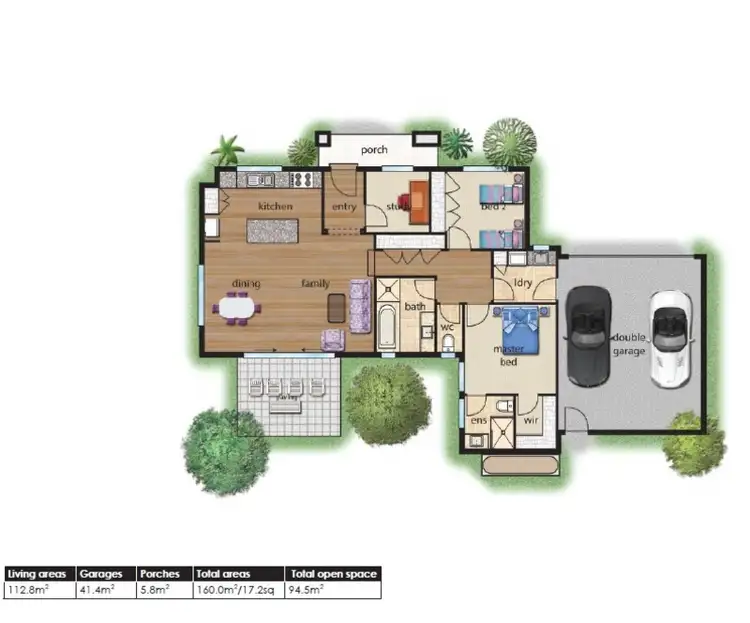 Floorplan of Homely townhouse listing, 6/160 Warrandyte Road, Ringwood North VIC 3134