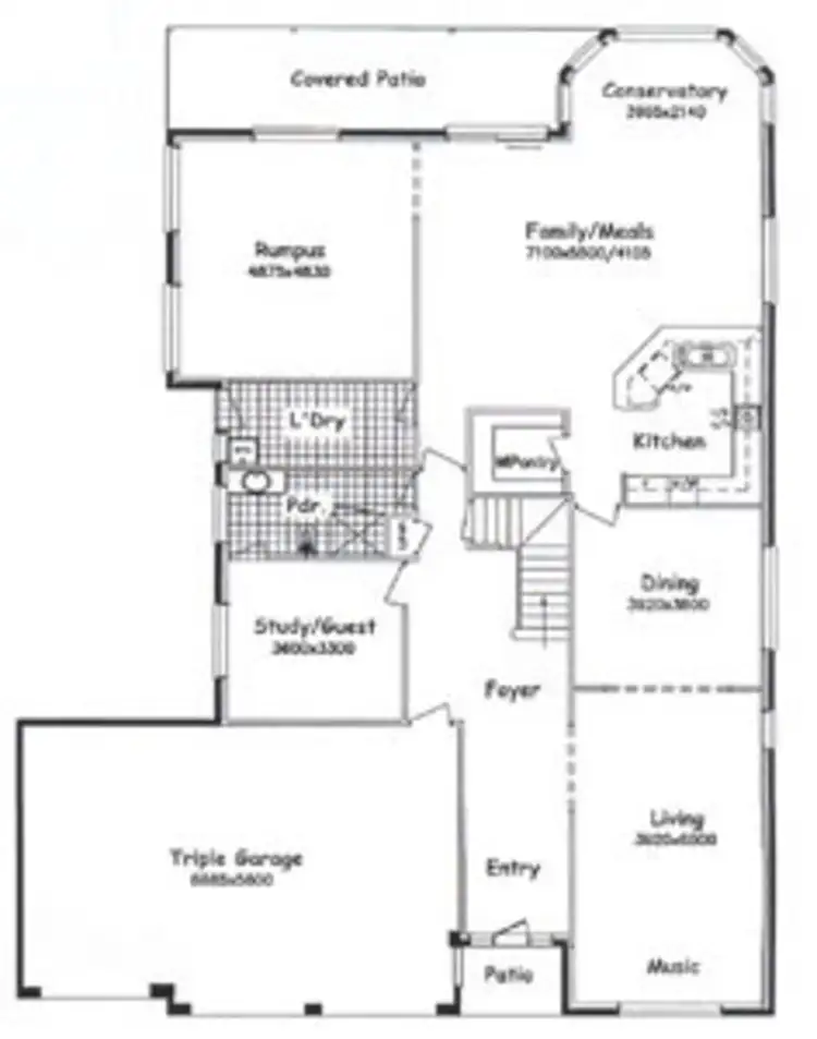 Floorplan of Homely house listing, 18 Wildrose Street, Kellyville NSW 2155