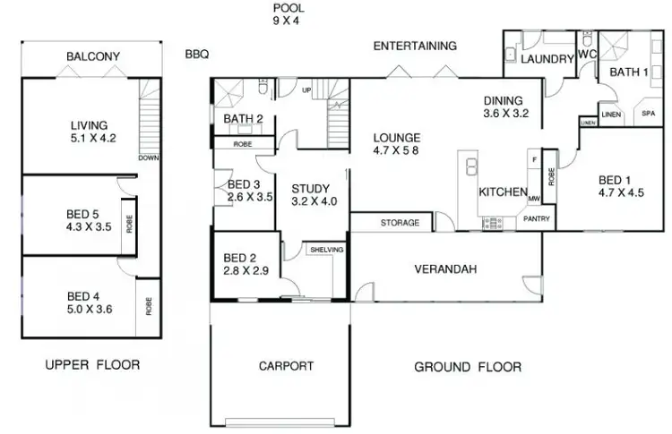 Floorplan of Homely house listing, 181 Samsonvale Road, Strathpine QLD 4500