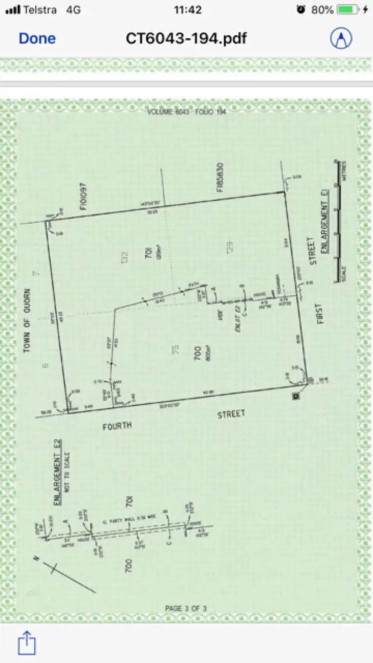 Floorplan of Homely house listing, 14 First St, Quorn SA 5433
