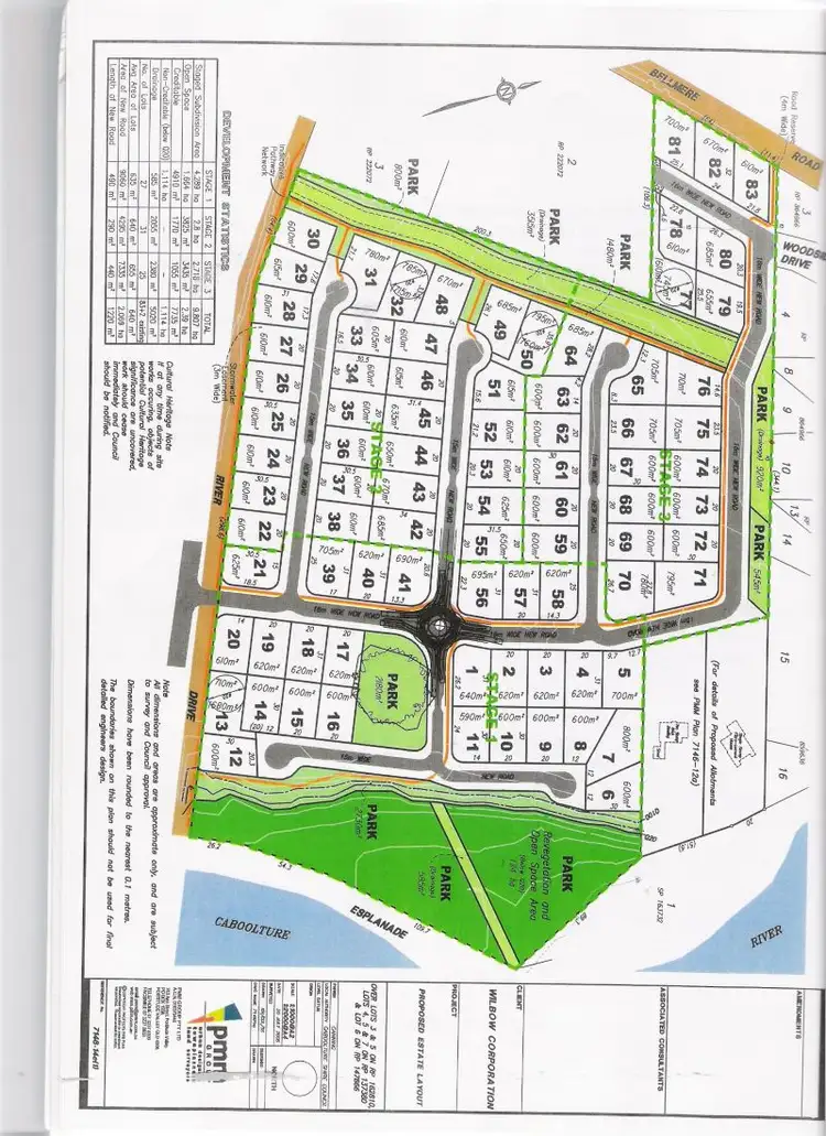 Floorplan of Homely land listing, 14 Ebb Drive, Bellmere QLD 4510