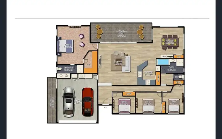 Floorplan of Homely house listing, Address available on request