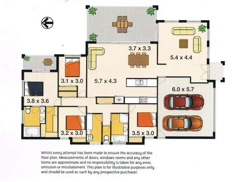 Floorplan of Homely house listing, 4B Carrama Court, Mudgeeraba QLD 4213