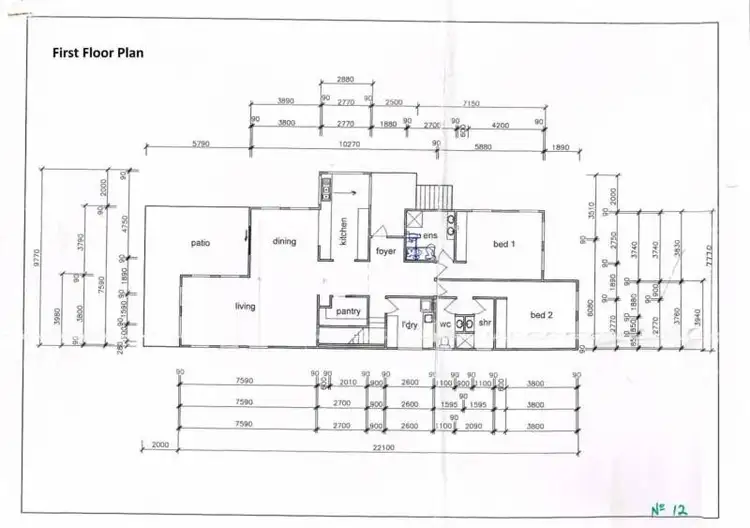 Floorplan of Homely house listing, 12 Charles Moffitt Drive, Moruya Heads NSW 2537