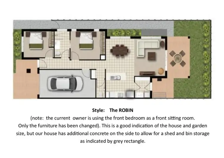 Floorplan of Homely unit listing, 61/89 Galloway Drive, Mernda VIC 3754
